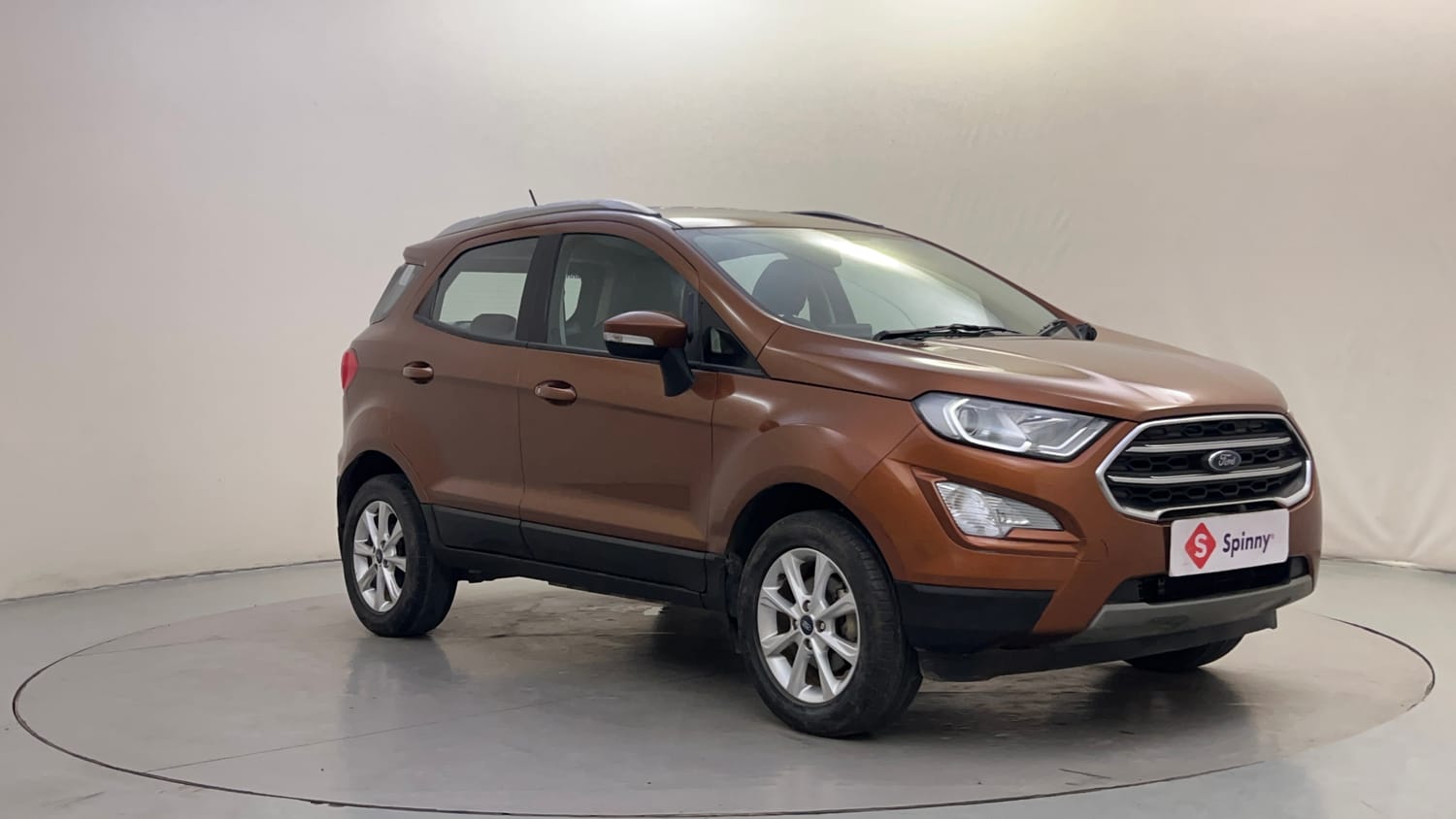 Used 2018 Ford EcoSport Titanium 1.5L Ti-VCT Petrol Manual exterior RIGHT FRONT CORNER VIEW