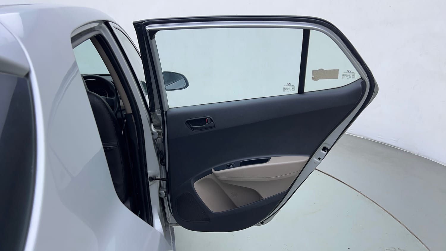 Used 2017 Hyundai Grand i10 Magna AT 1.2 Kappa VTVT Petrol Automatic interior RIGHT REAR DOOR OPEN VIEW