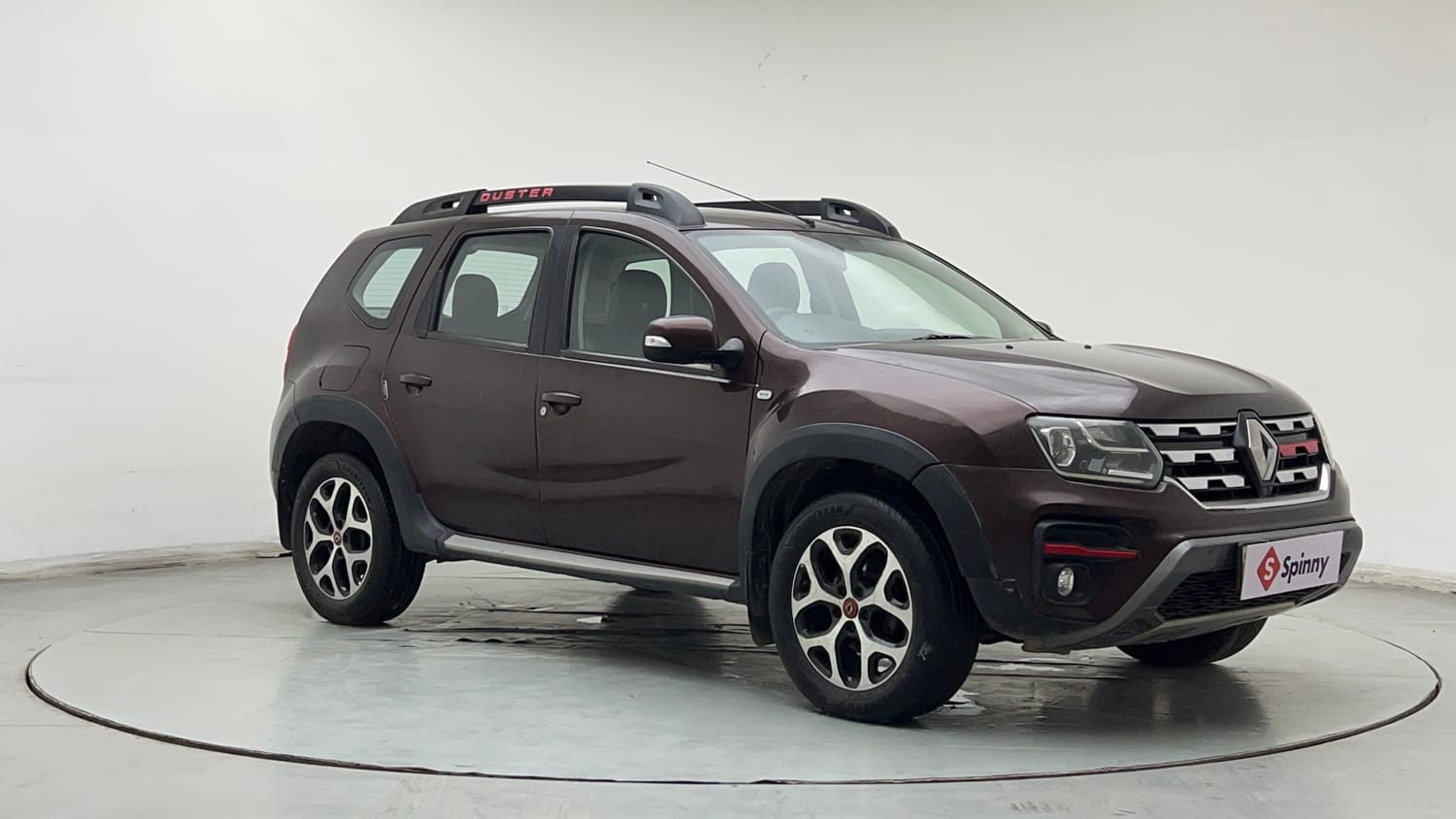 Used 2021 Renault Duster RXZ 1.3 Turbo Petrol CVT Petrol Automatic exterior RIGHT FRONT CORNER VIEW