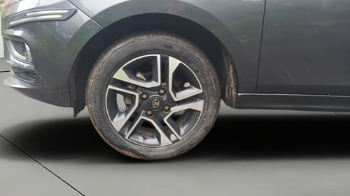 Used 2022 Tata Tiago XZ Plus Petrol Manual tyres LEFT FRONT TYRE RIM VIEW