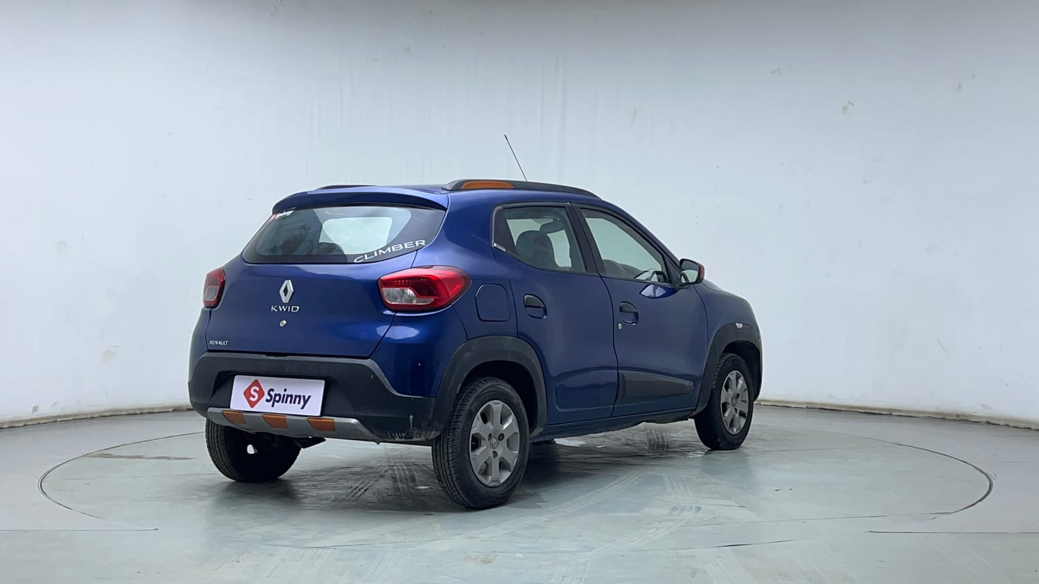 Used 2018 Renault Kwid CLIMBER 1.0 Petrol Manual exterior RIGHT REAR CORNER VIEW