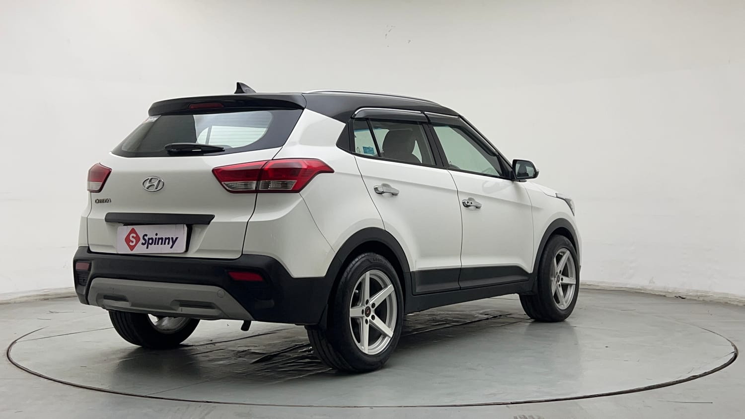 Used 2018 Hyundai Creta SX 1.6 AT Petrol Petrol Automatic exterior RIGHT REAR CORNER VIEW