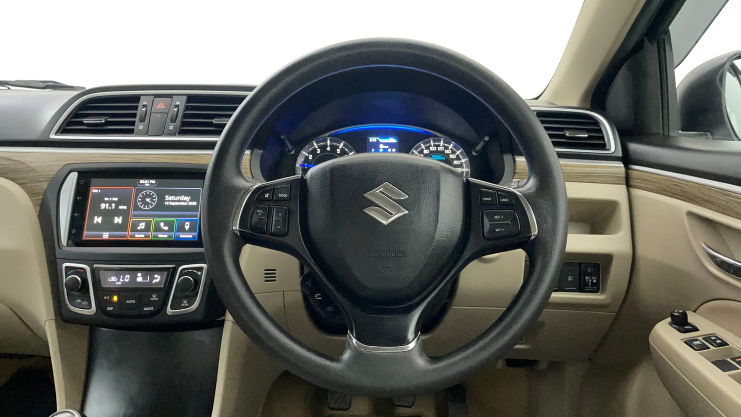 Used 2022 Maruti Suzuki Ciaz Zeta 1.5 Petrol Manual interior STEERING VIEW