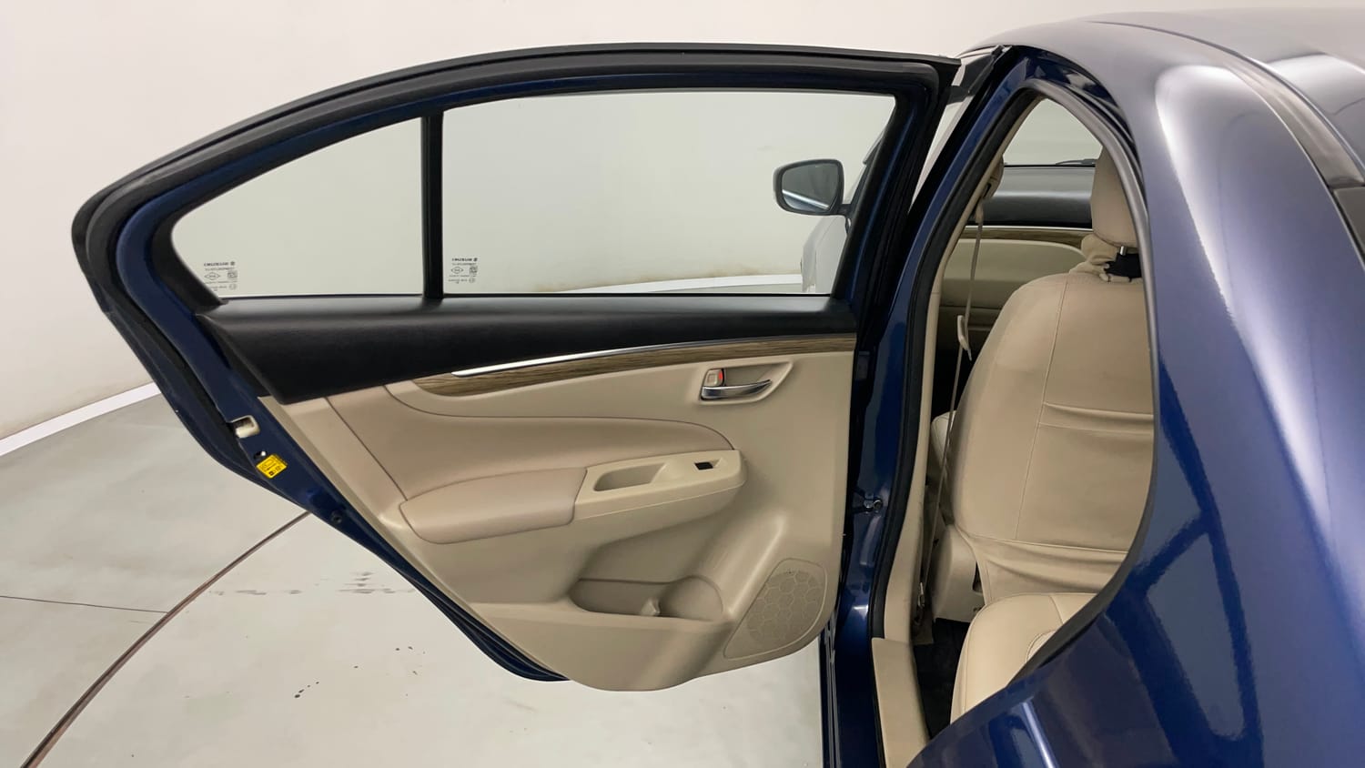 Used 2018 Maruti Suzuki Ciaz Alpha Hybrid 1.5 AT Petrol Automatic interior LEFT REAR DOOR OPEN VIEW