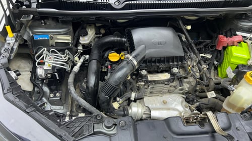 Used 2024 Tata Nexon Creative Plus 1.2 Revotron Petrol 7DCA Petrol Automatic engine ENGINE RIGHT SIDE VIEW