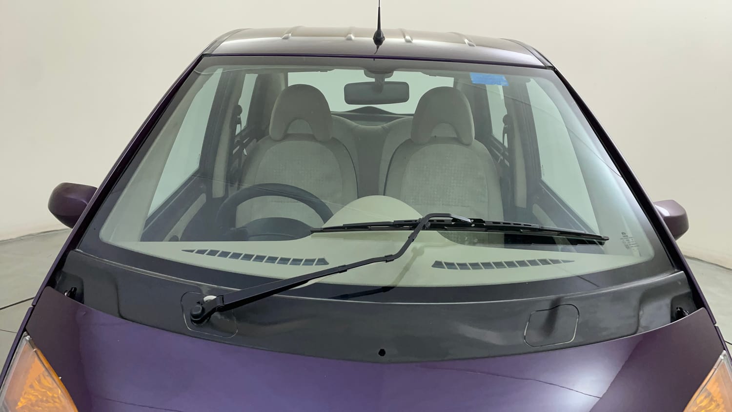 Used 2015 Tata Nano Twist XT Petrol Manual exterior FRONT WINDSHIELD VIEW
