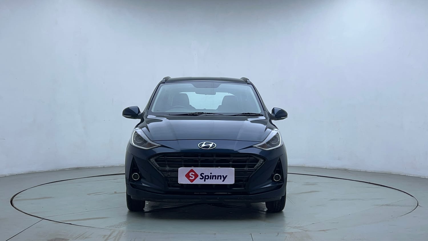 Used 2022 Hyundai Grand i10 Nios Sportz AMT 1.2 Kappa VTVT Petrol Automatic exterior FRONT VIEW