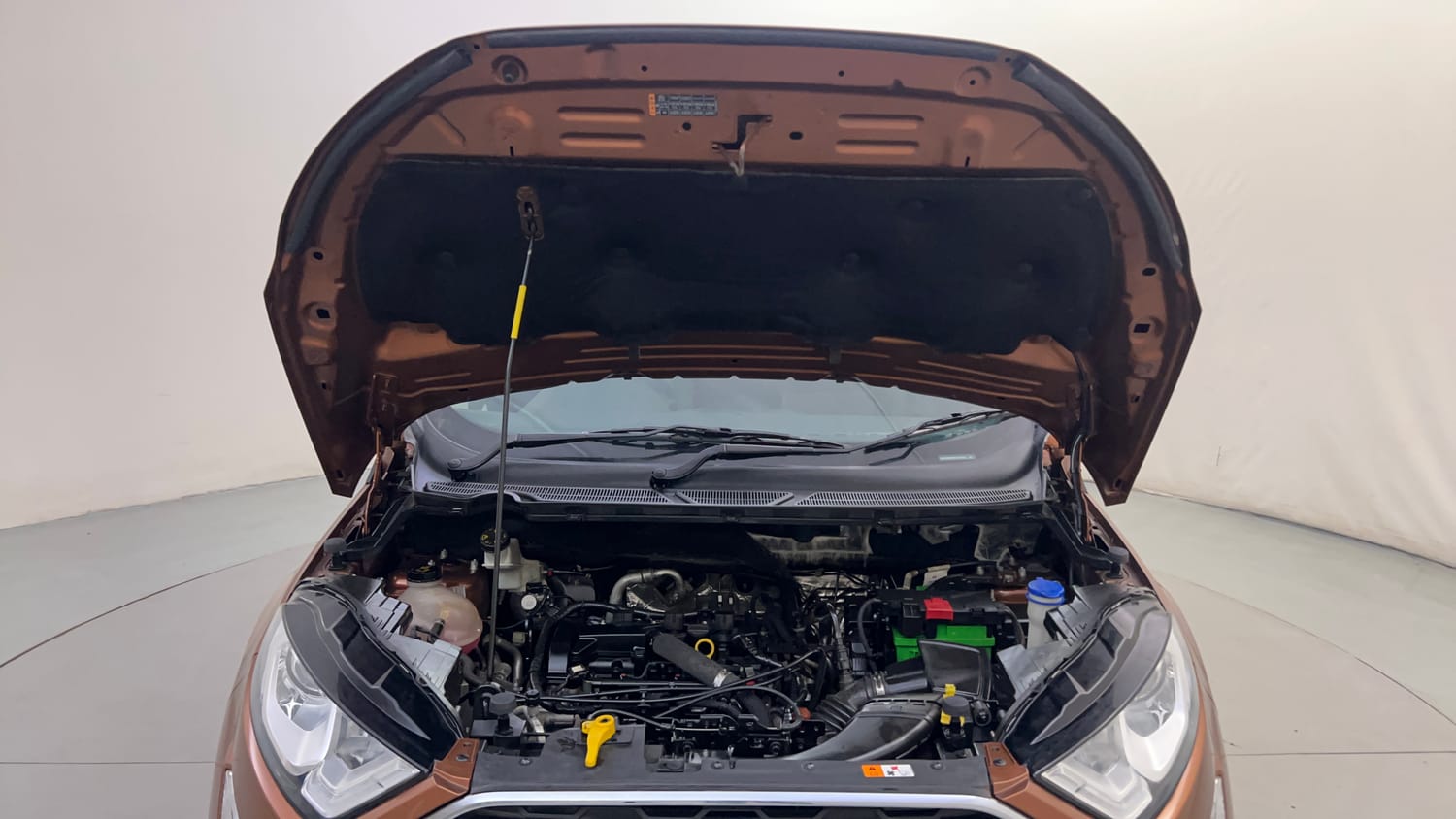 Used 2018 Ford EcoSport Titanium 1.5L Ti-VCT Petrol Manual engine ENGINE & BONNET OPEN FRONT VIEW