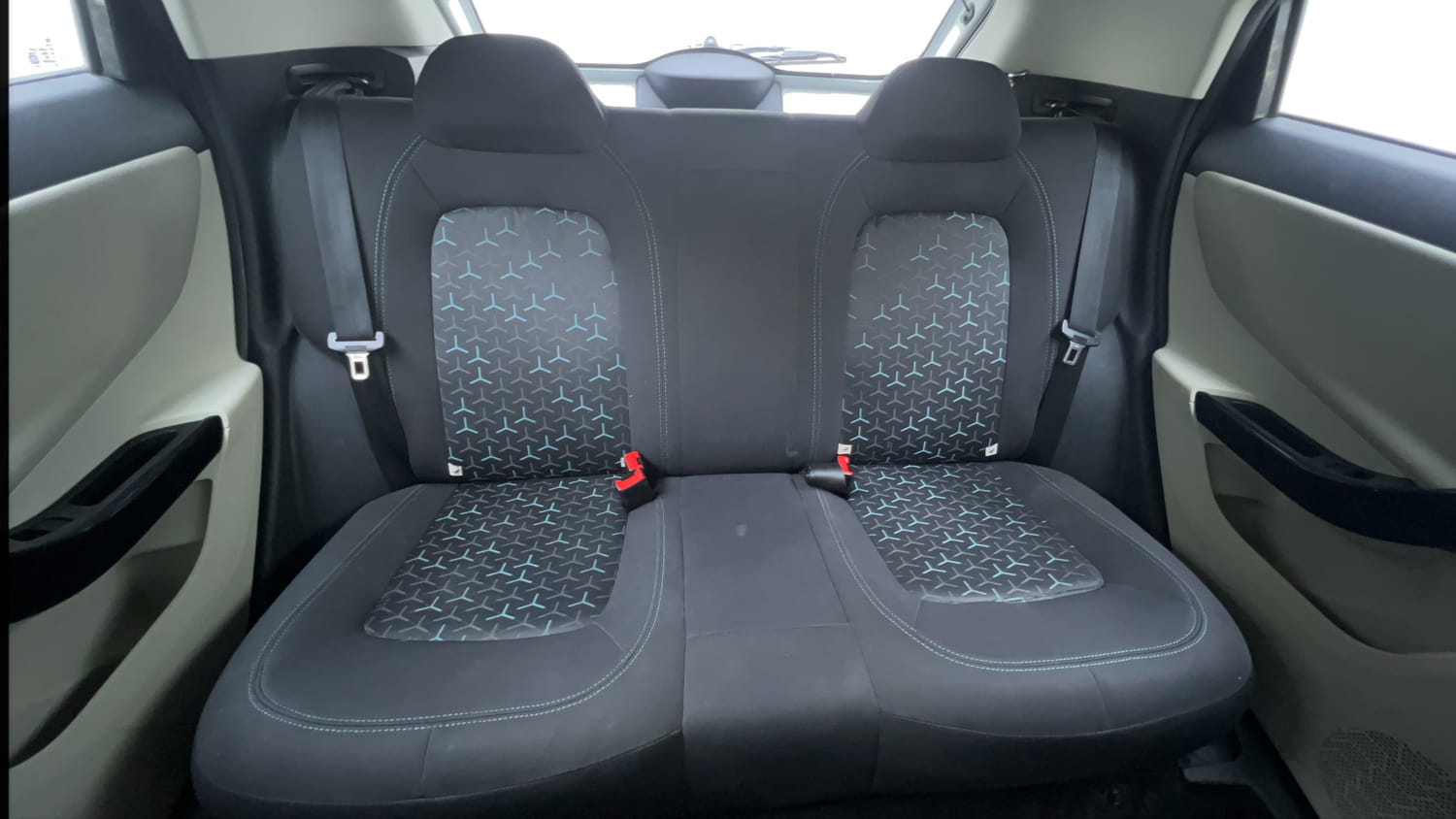 Used 2021 Tata Nexon EV XZ Plus Electric Automatic interior REAR SEAT CONDITION VIEW