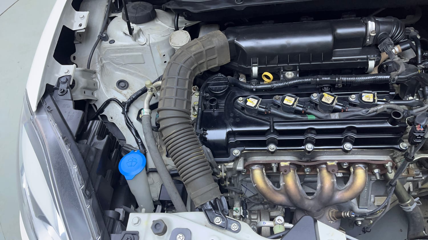 Used 2018 Maruti Suzuki Dzire ZXi Plus AMT Petrol Automatic engine ENGINE RIGHT SIDE VIEW