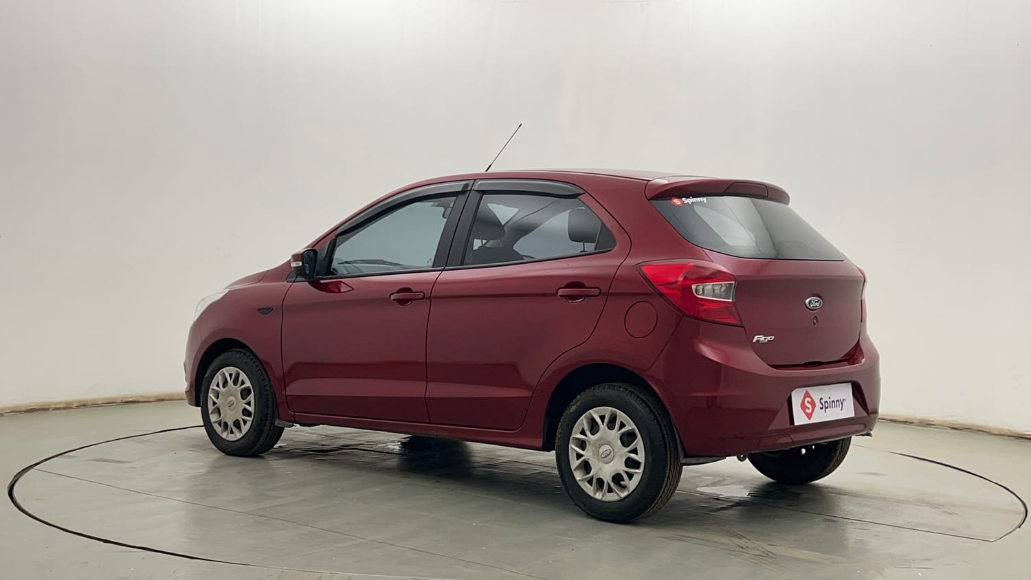 Used 2018 Ford Figo Trend 1.2 Ti-VCT Petrol Manual exterior LEFT REAR CORNER VIEW