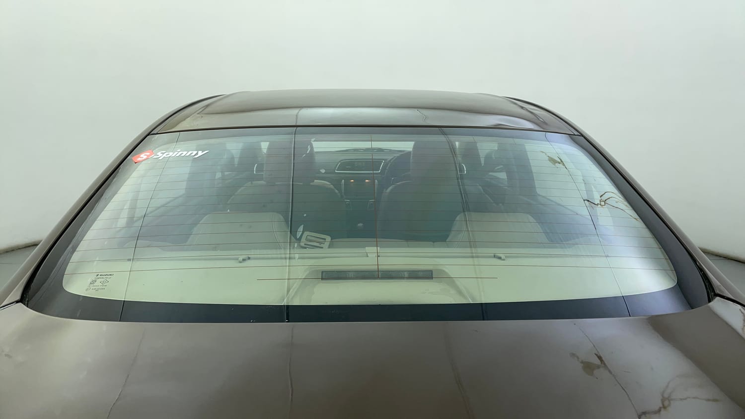 Used 2017 Maruti Suzuki Ciaz Alpha 1.3 Hybrid Diesel Manual exterior BACK WINDSHIELD VIEW
