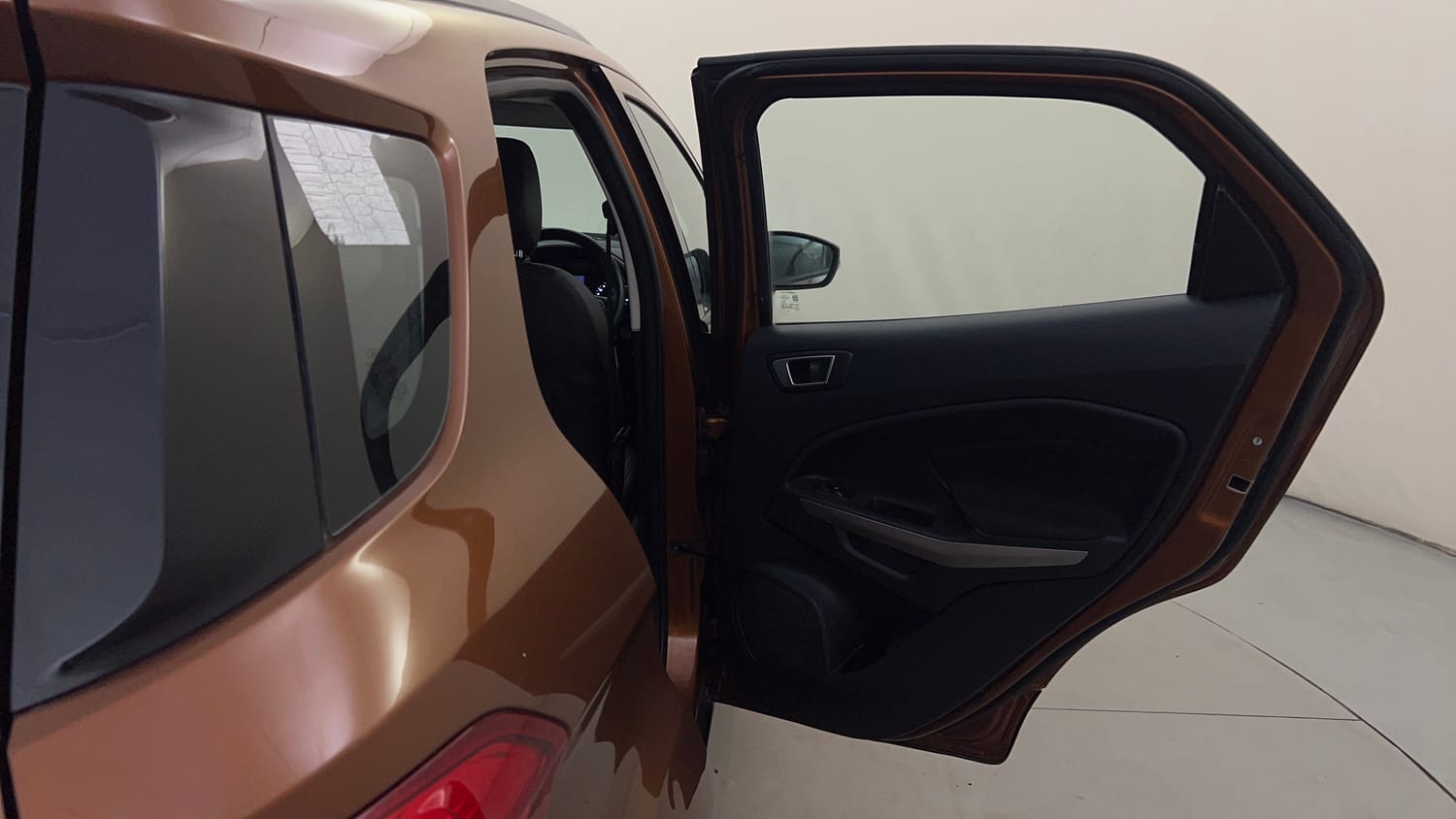 Used 2018 Ford EcoSport Titanium 1.5L Ti-VCT Petrol Manual interior RIGHT REAR DOOR OPEN VIEW