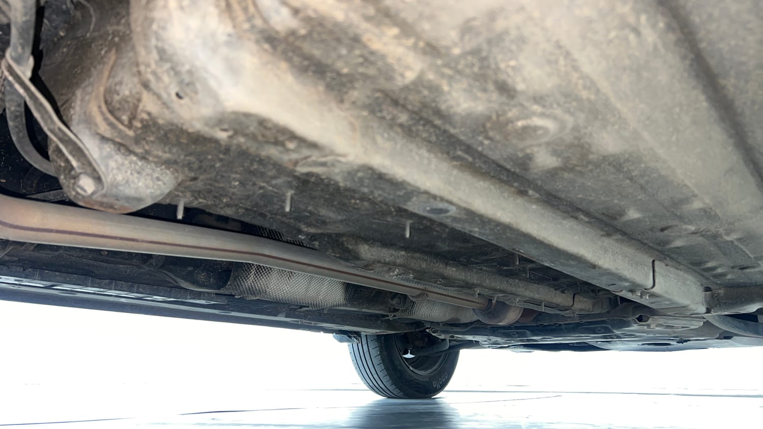 Used 2023 Hyundai Venue SX 1.2 Petrol Petrol Manual extra REAR RIGHT UNDERBODY VIEW