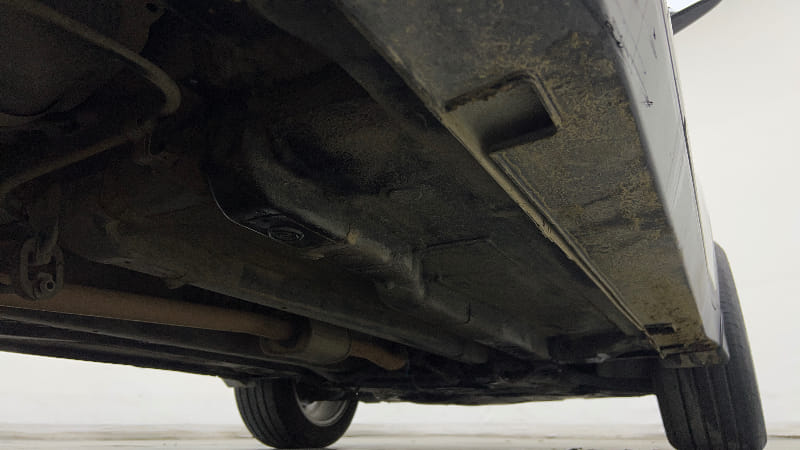 Used 2018 Hyundai Creta SX 1.6 AT Petrol Petrol Automatic extra REAR RIGHT UNDERBODY VIEW