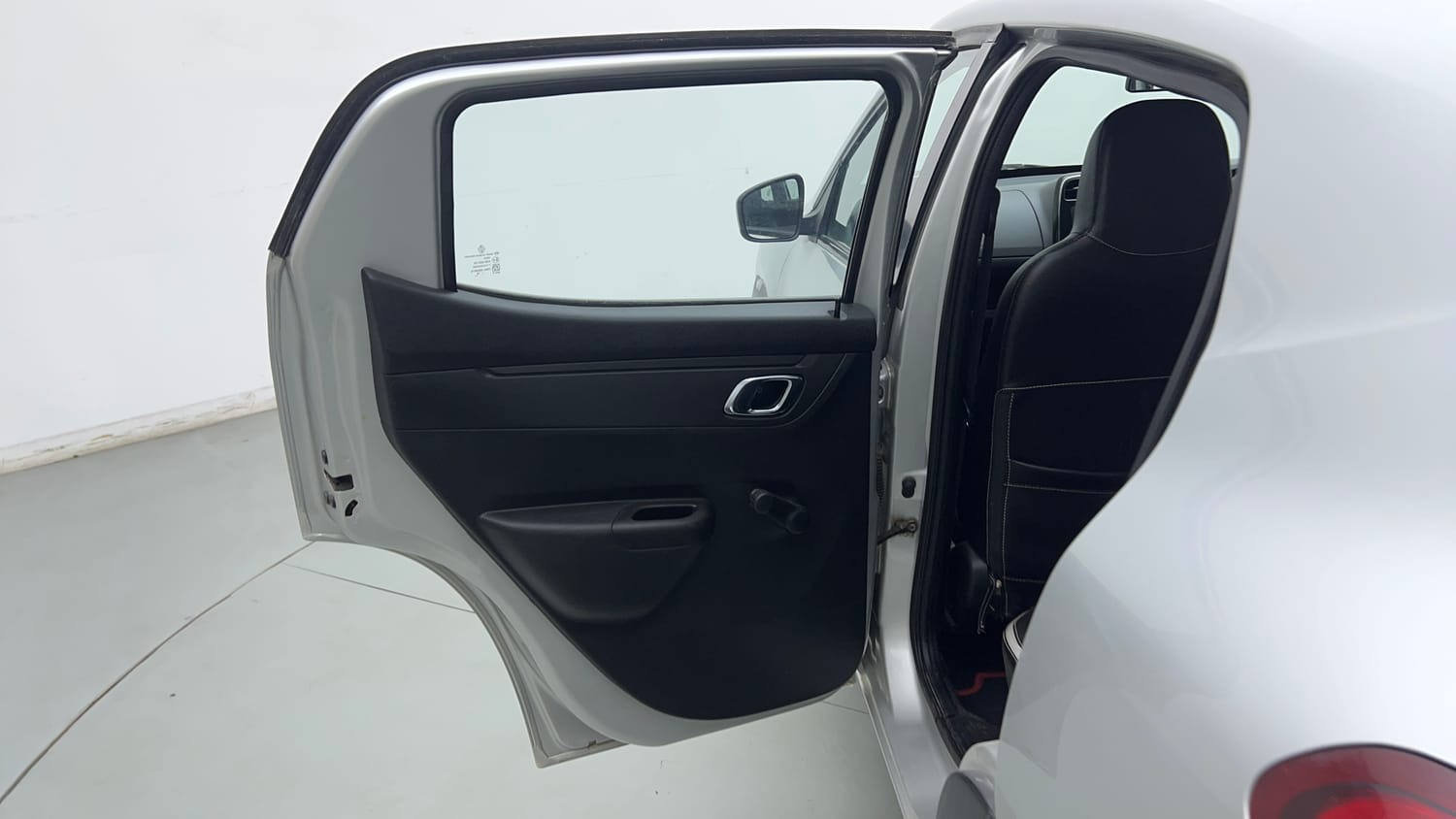 Used 2020 Renault Kwid 1.0 RXT AMT Opt Petrol Automatic interior LEFT REAR DOOR OPEN VIEW