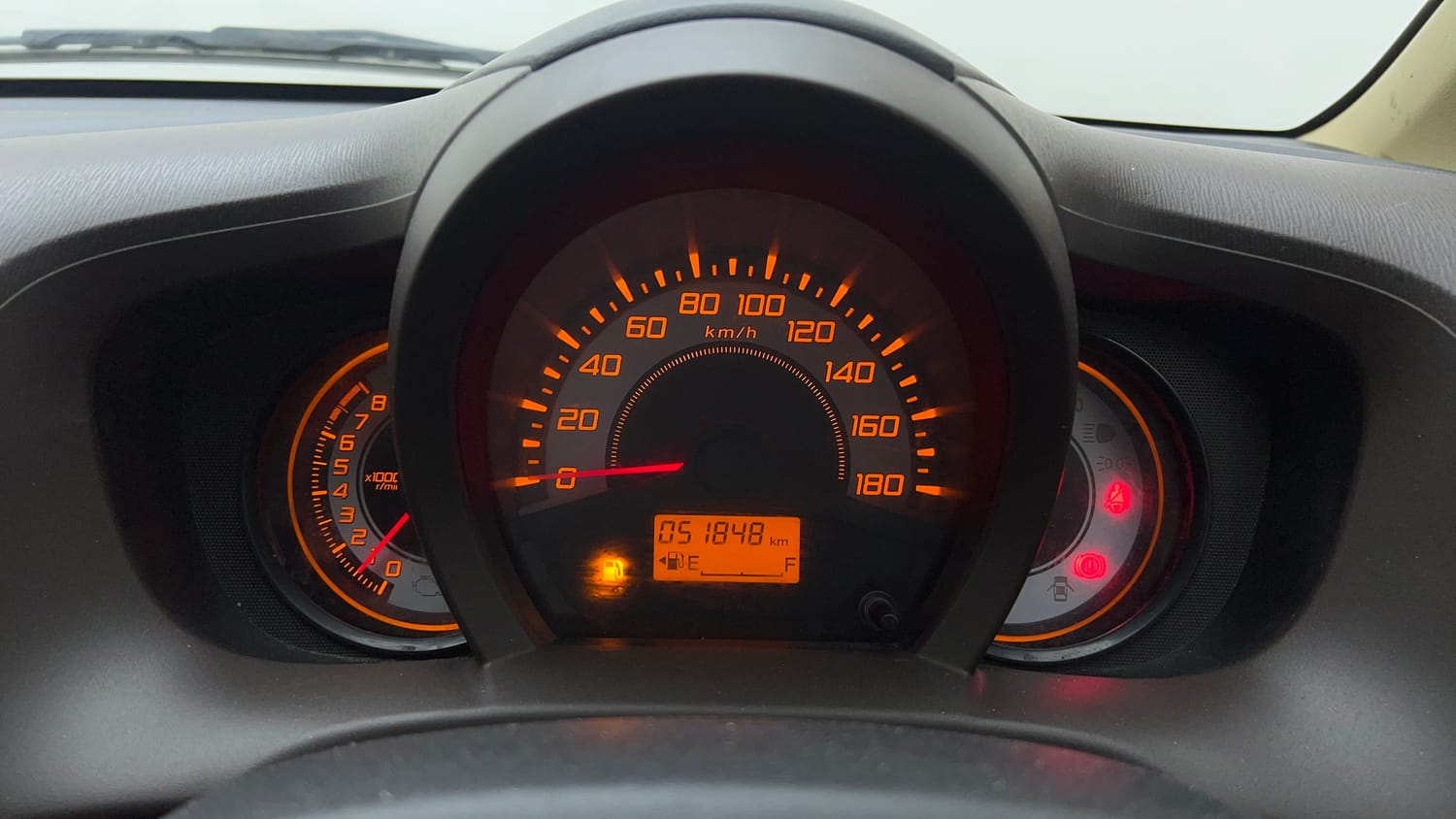 Used 2013 Honda Brio S MT Petrol Manual interior CLUSTERMETER VIEW