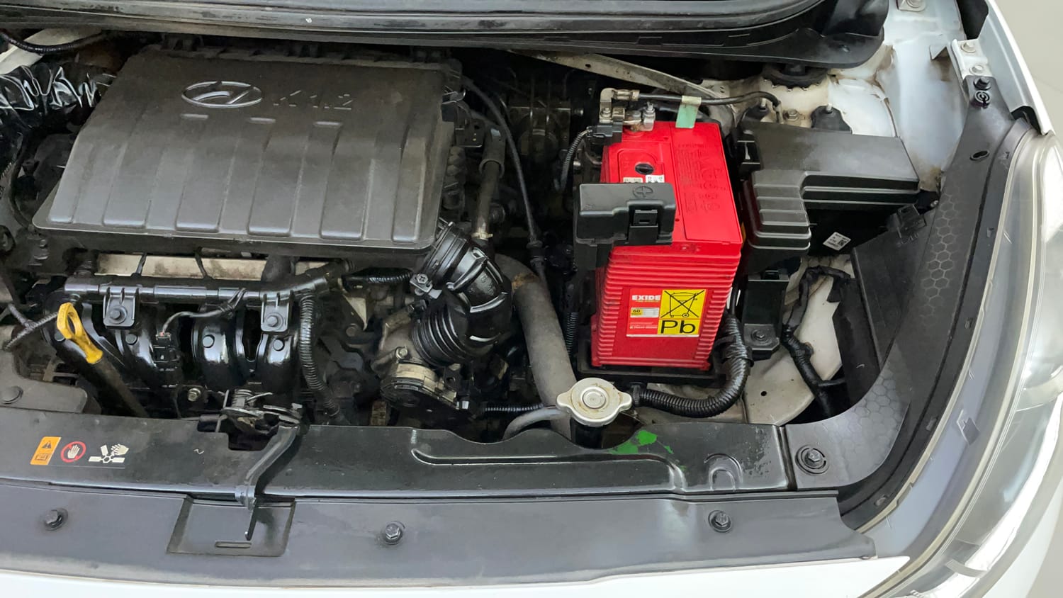 Used 2020 Hyundai Grand i10 Nios Asta 1.2 Kappa VTVT Petrol Manual engine ENGINE LEFT SIDE VIEW