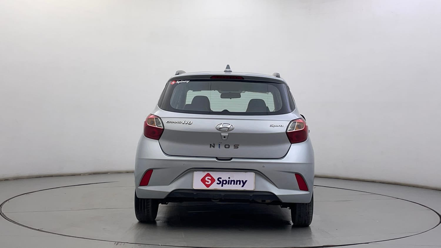 Used 2020 Hyundai Grand i10 Nios Sportz AMT 1.2 Kappa VTVT Petrol Automatic exterior BACK VIEW
