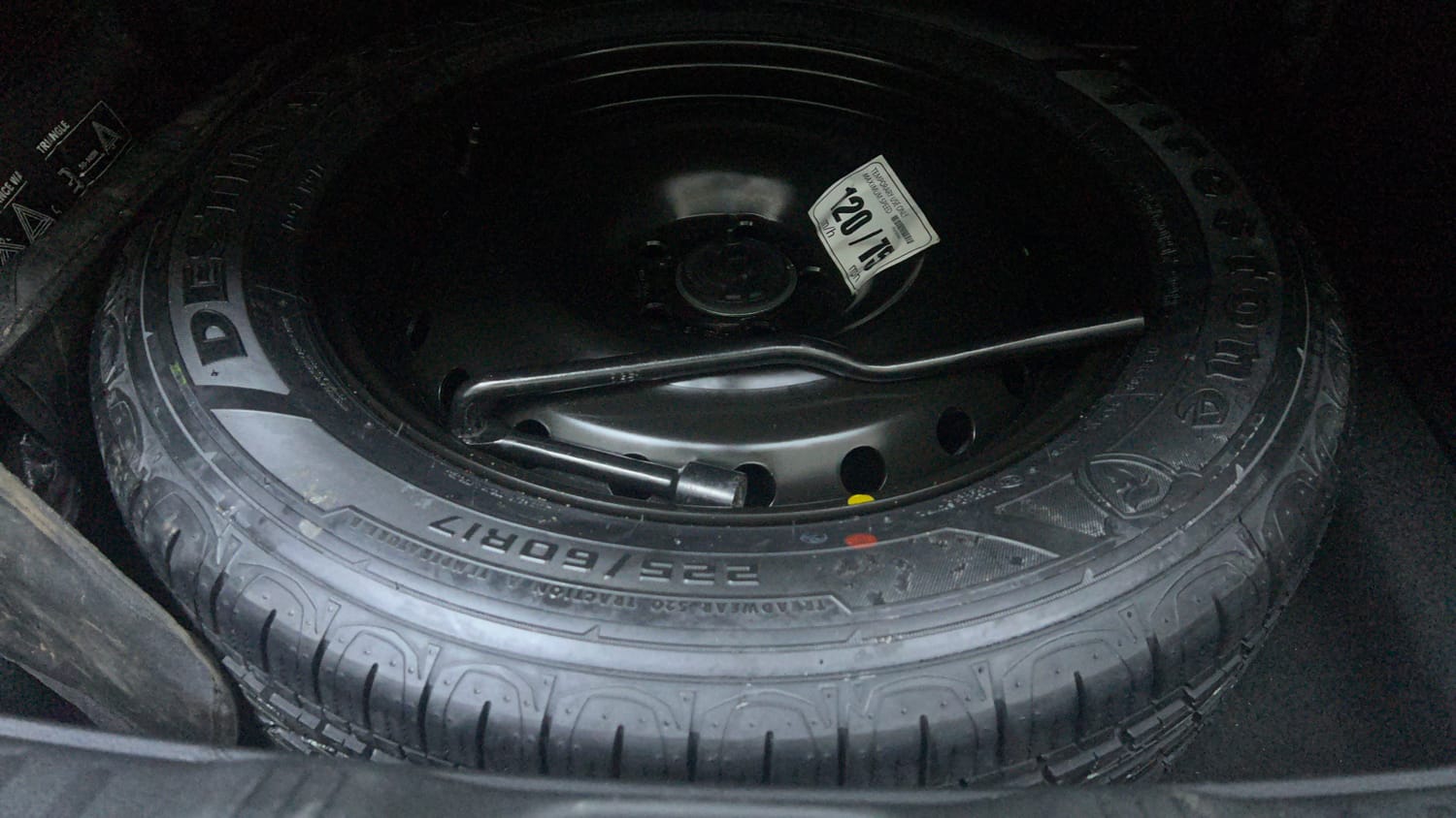 Used 2021 Jeep Compass Model S (O) Diesel 4x4 AT Diesel Automatic tyres SPARE TYRE VIEW