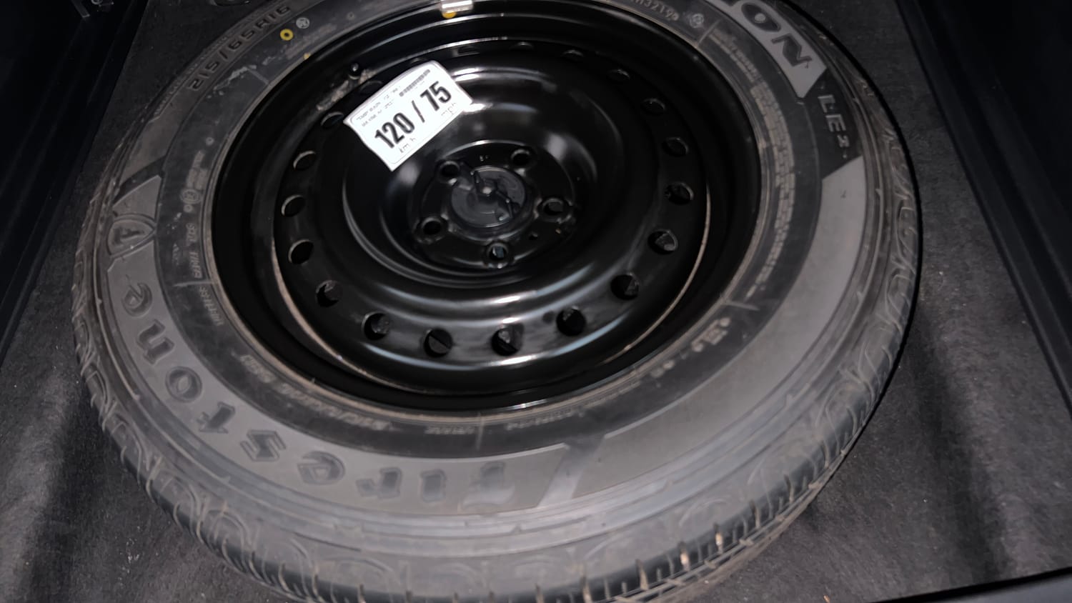 Used 2020 Jeep Compass Limited Plus Petrol AT Petrol Automatic tyres SPARE TYRE VIEW