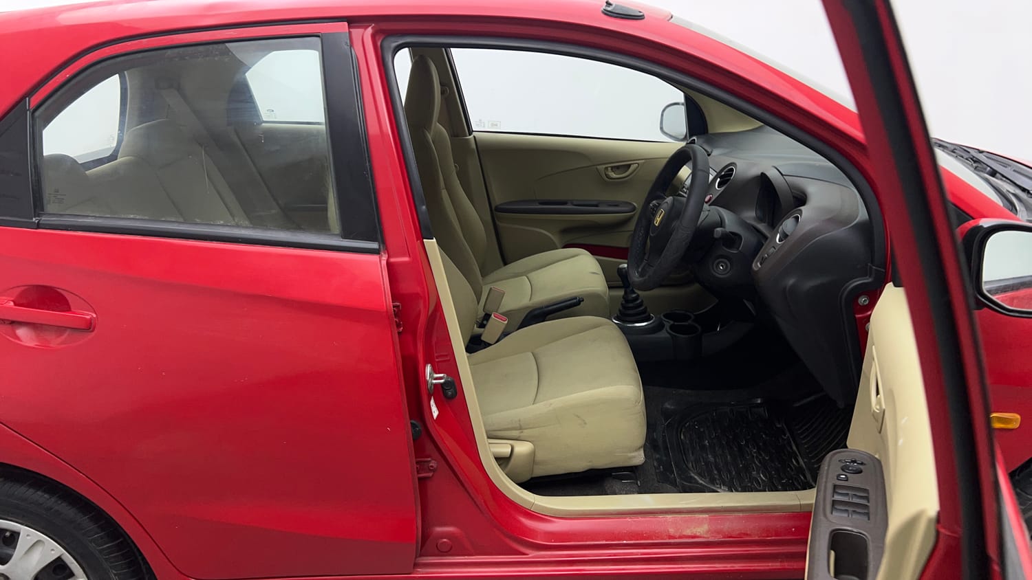 Used 2013 Honda Brio S MT Petrol Manual interior RIGHT SIDE FRONT DOOR CABIN VIEW