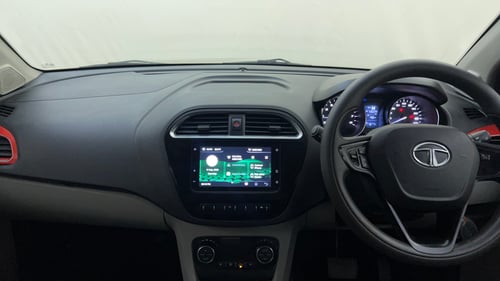 Used 2019 Tata Tiago Revotron XZA Plus Petrol Automatic interior MUSIC SYSTEM & AC CONTROL VIEW