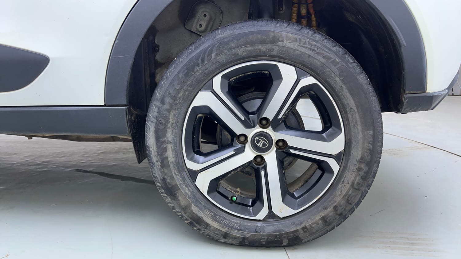Used 2021 Tata Nexon EV XZ Plus Electric Automatic tyres LEFT REAR TYRE RIM VIEW