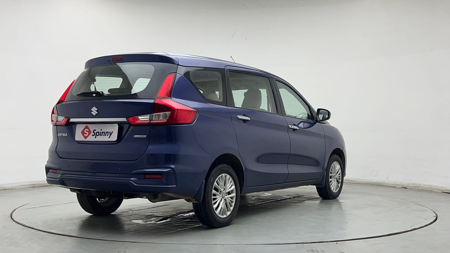 Used 2018 Maruti Suzuki New Ertiga ZXi AT Petrol Automatic exterior RIGHT REAR CORNER VIEW