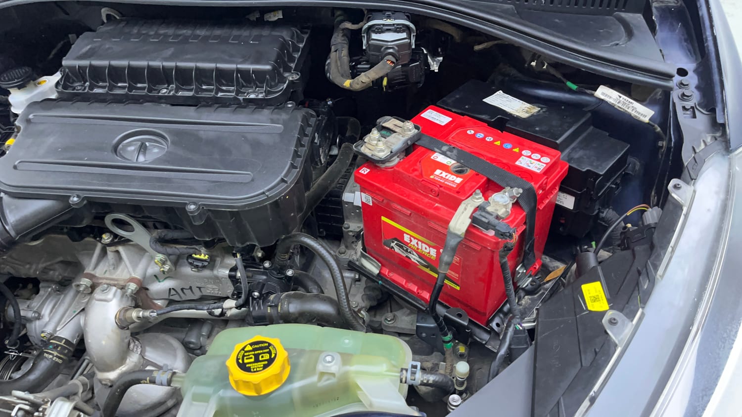 Used 2021 Tata Tigor XZA Plus Petrol Automatic engine ENGINE LEFT SIDE VIEW