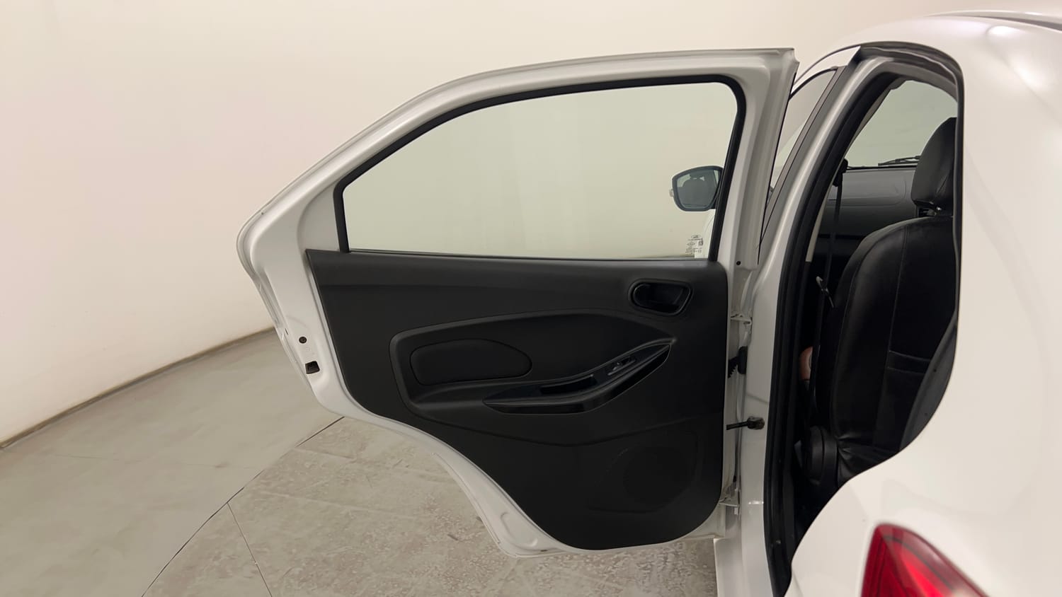 Used 2019 Ford Figo Titanium 1.2 Ti-VCT MT Petrol Manual interior LEFT REAR DOOR OPEN VIEW