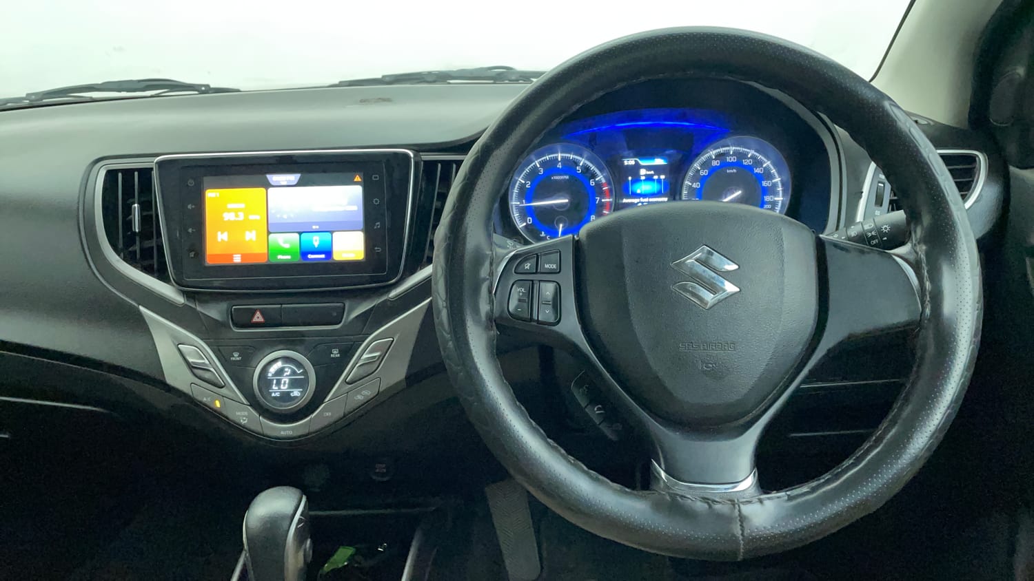 Used 2021 Maruti Suzuki Baleno Zeta Automatic Petrol Automatic interior STEERING VIEW