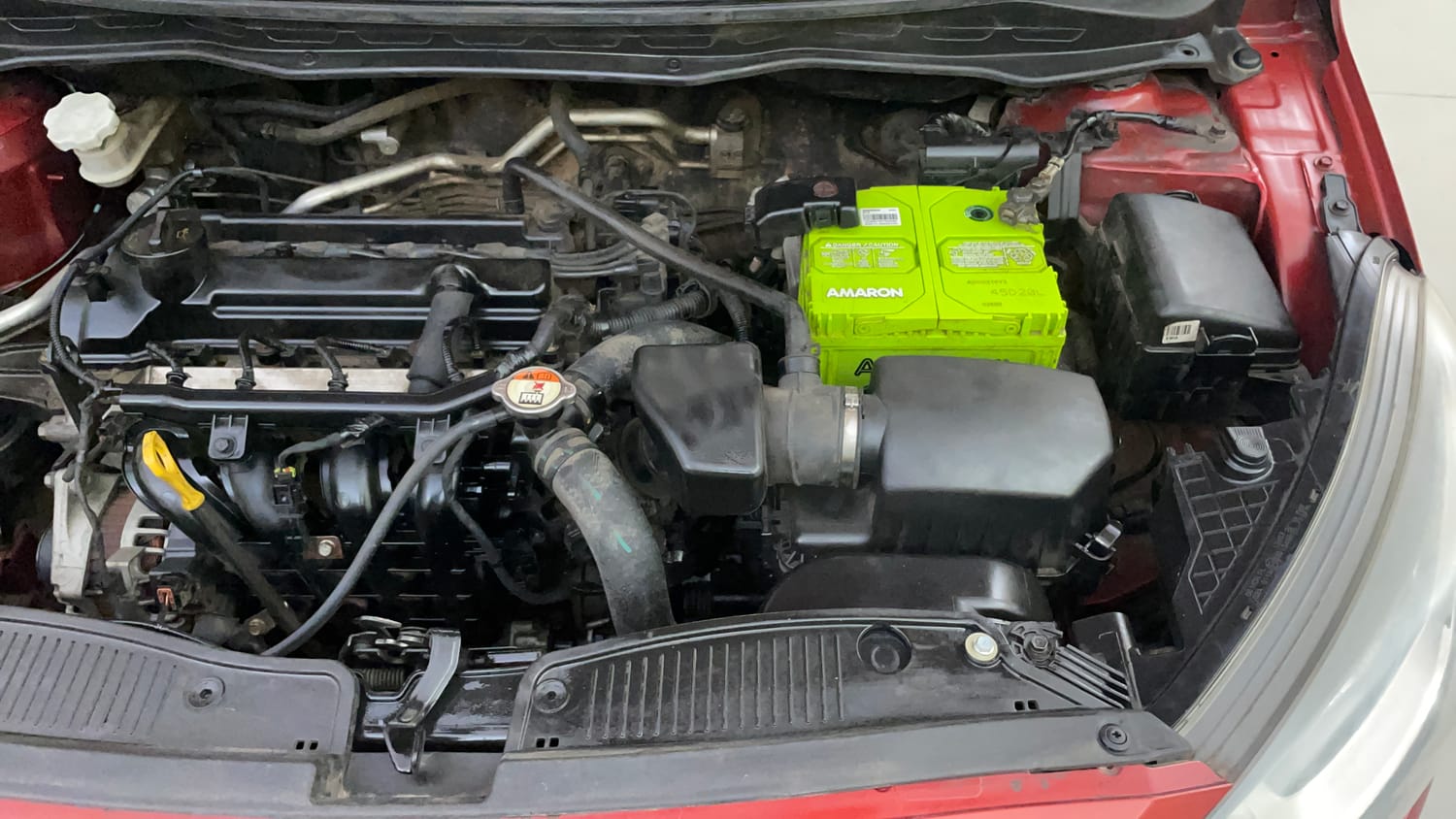 Used 2014 Hyundai i20 Asta 1.2 Petrol Manual engine ENGINE LEFT SIDE VIEW