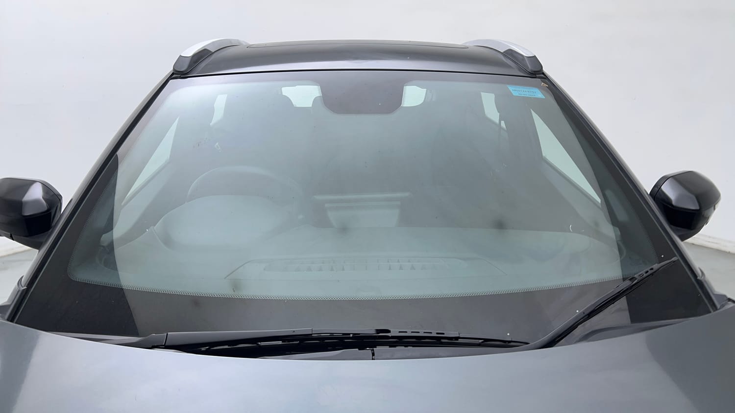 Used 2024 tata Nexon Fearless S 1.2 Revotron Petrol 7DCA Dual Tone Petrol Automatic exterior FRONT WINDSHIELD VIEW