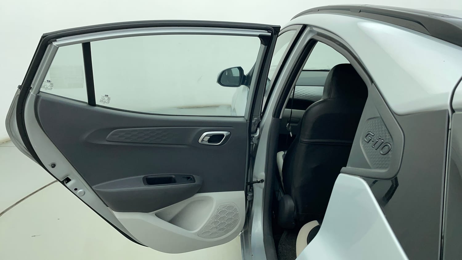 Used 2020 Hyundai Grand i10 Nios Sportz AMT 1.2 Kappa VTVT Petrol Automatic interior LEFT REAR DOOR OPEN VIEW