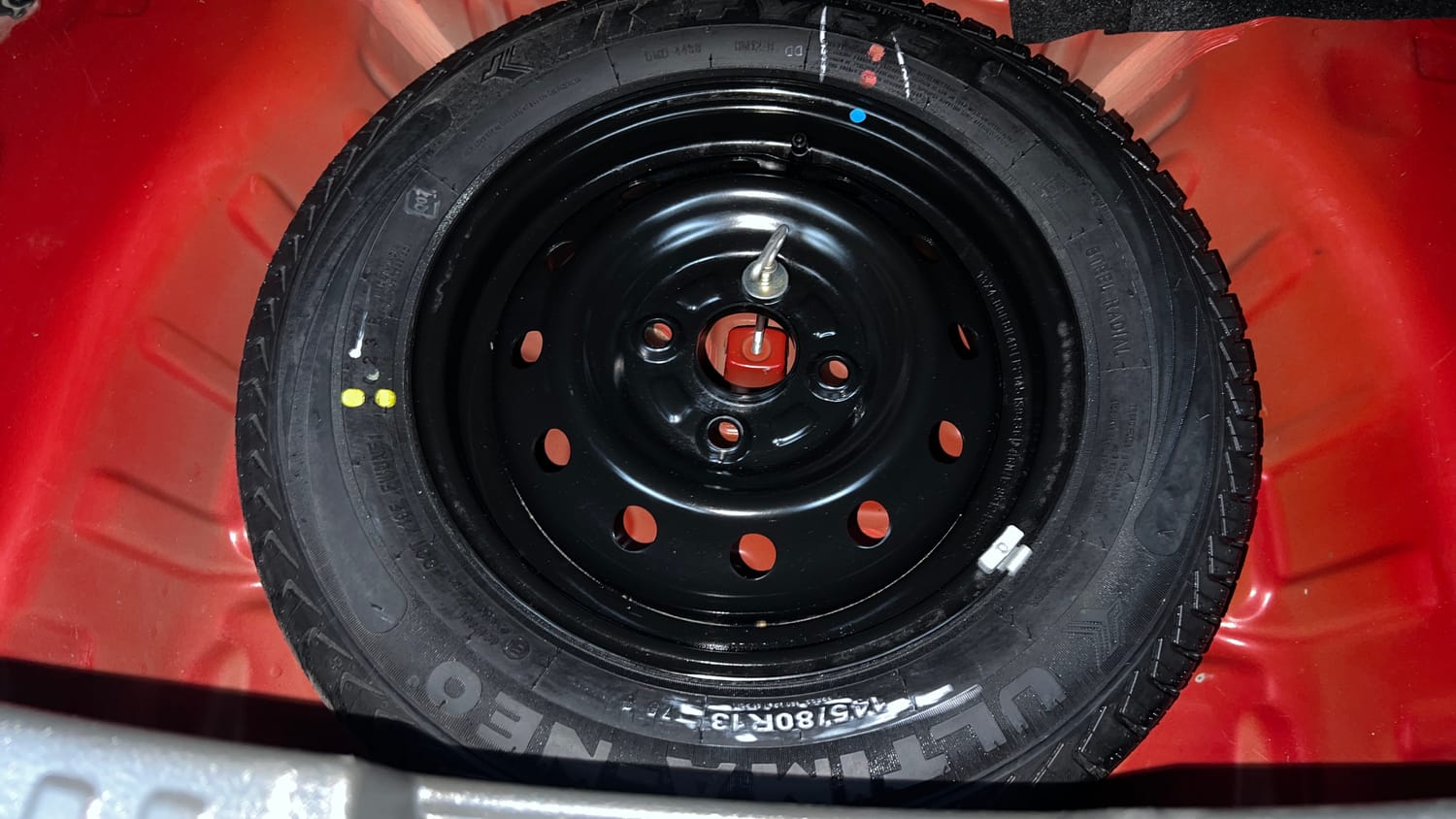 Used 2024 Maruti Suzuki Alto K10 VXi AGS Petrol Automatic tyres SPARE TYRE VIEW