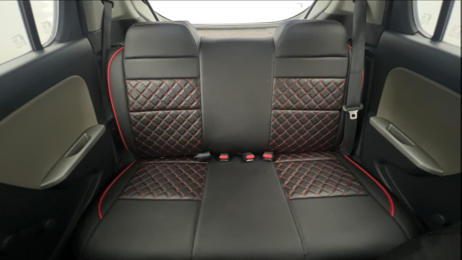 Used 2014 Maruti Suzuki Alto K10 VXi AMT Petrol Automatic interior REAR SEAT CONDITION VIEW