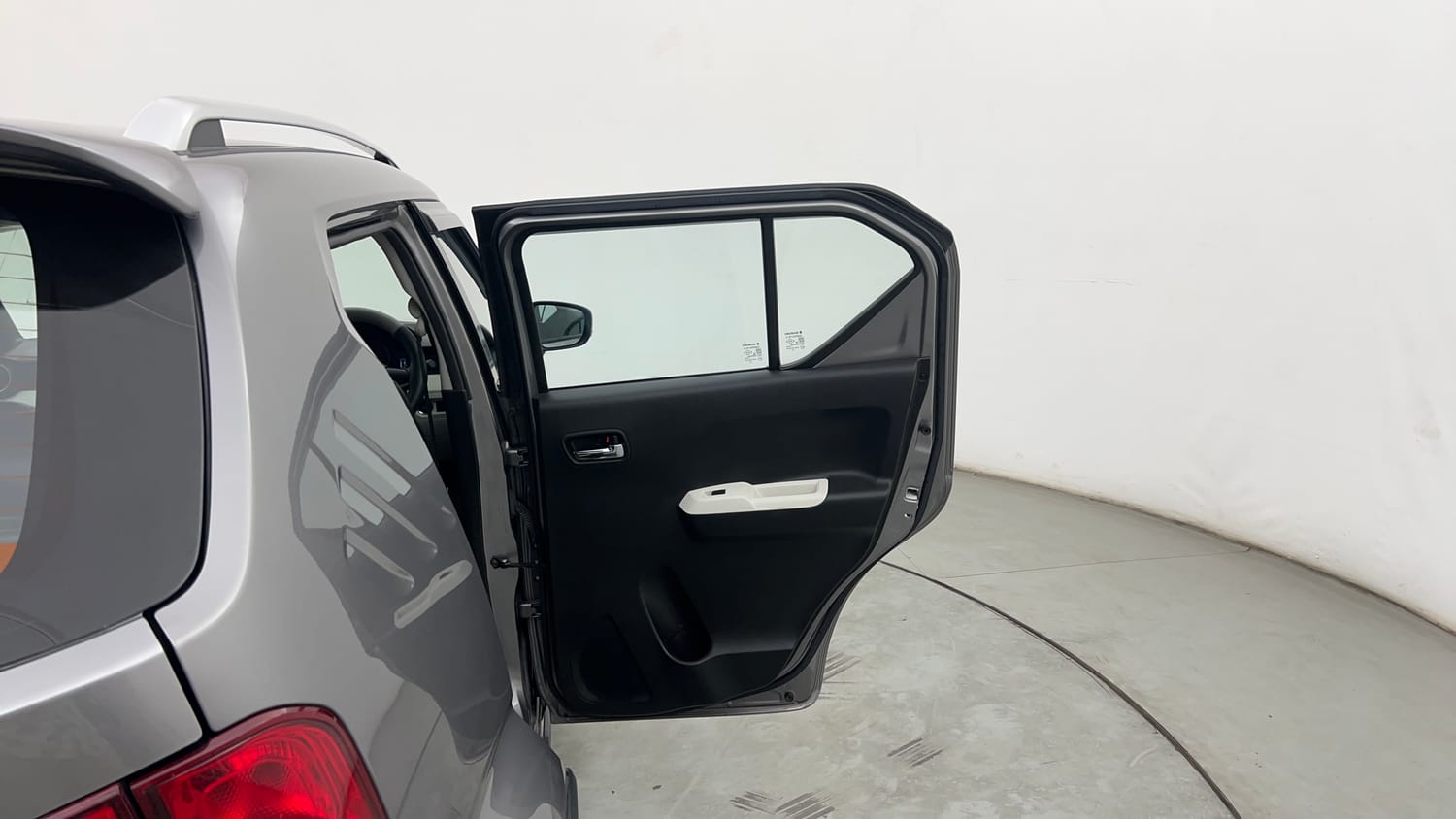 Used 2023 Maruti Suzuki Ignis Zeta 1.2 MT Petrol Manual interior RIGHT REAR DOOR OPEN VIEW