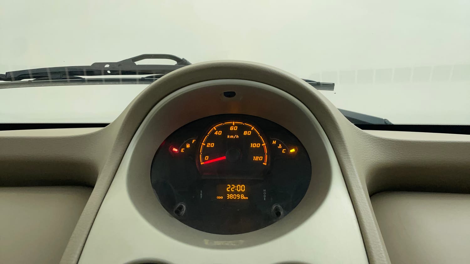 Used 2015 Tata Nano Twist XT Petrol Manual interior CLUSTERMETER VIEW