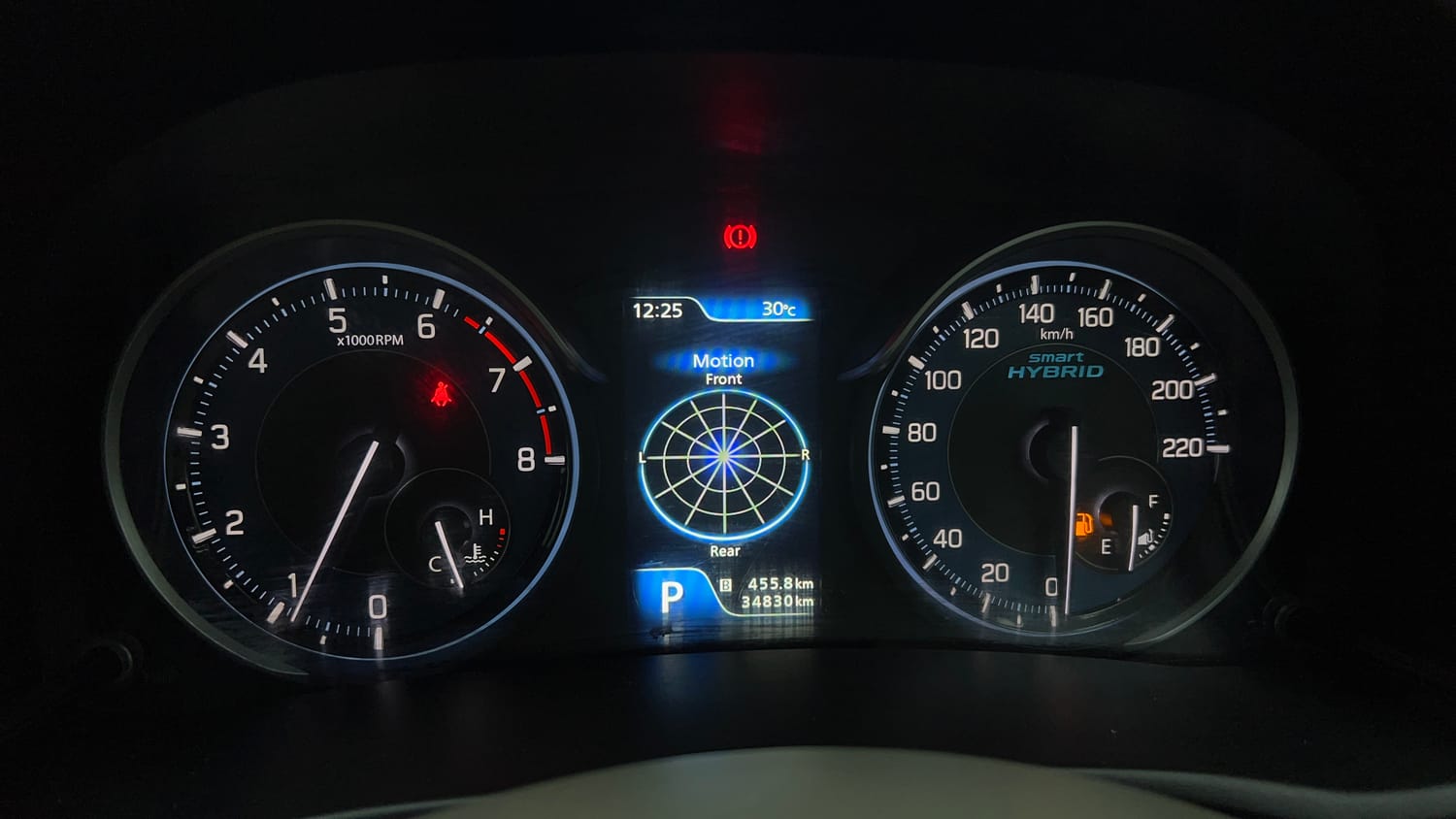 Used 2018 Maruti Suzuki New Ertiga ZXi AT Petrol Automatic interior CLUSTERMETER VIEW