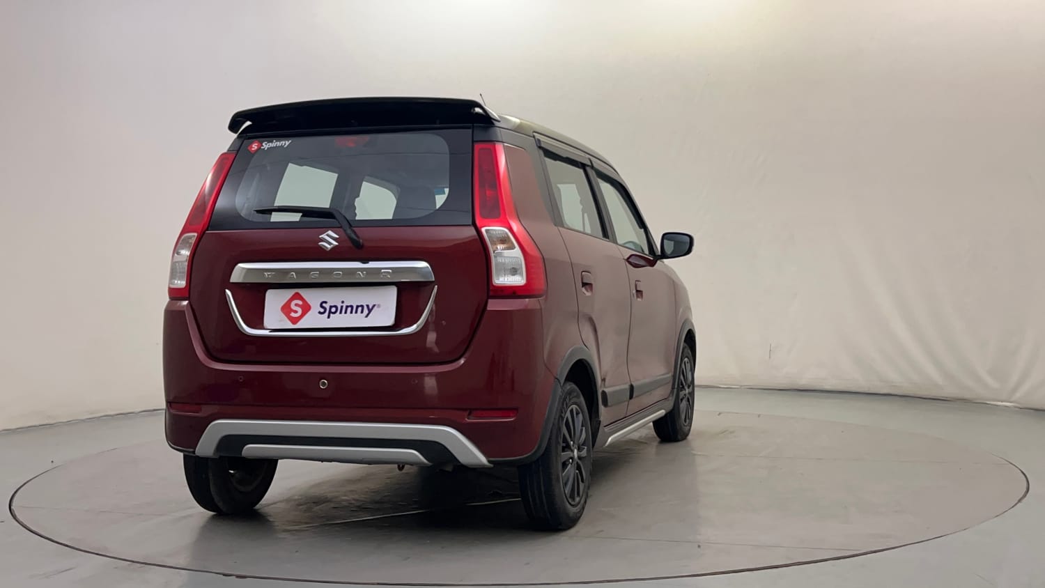 Used 2023 Maruti Suzuki Wagon R ZXI Plus 1.2 Dual Tone Petrol Manual exterior RIGHT REAR CORNER VIEW