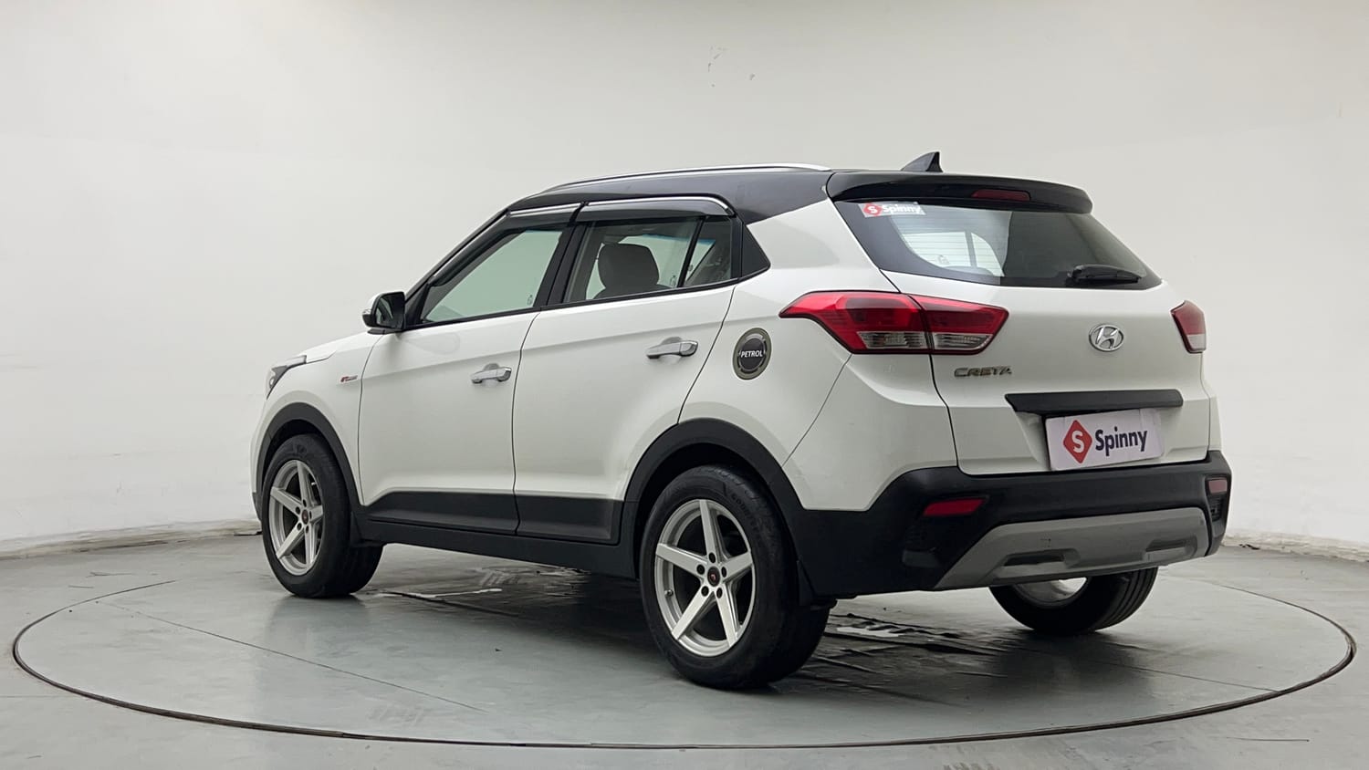 Used 2018 Hyundai Creta SX 1.6 AT Petrol Petrol Automatic exterior LEFT REAR CORNER VIEW