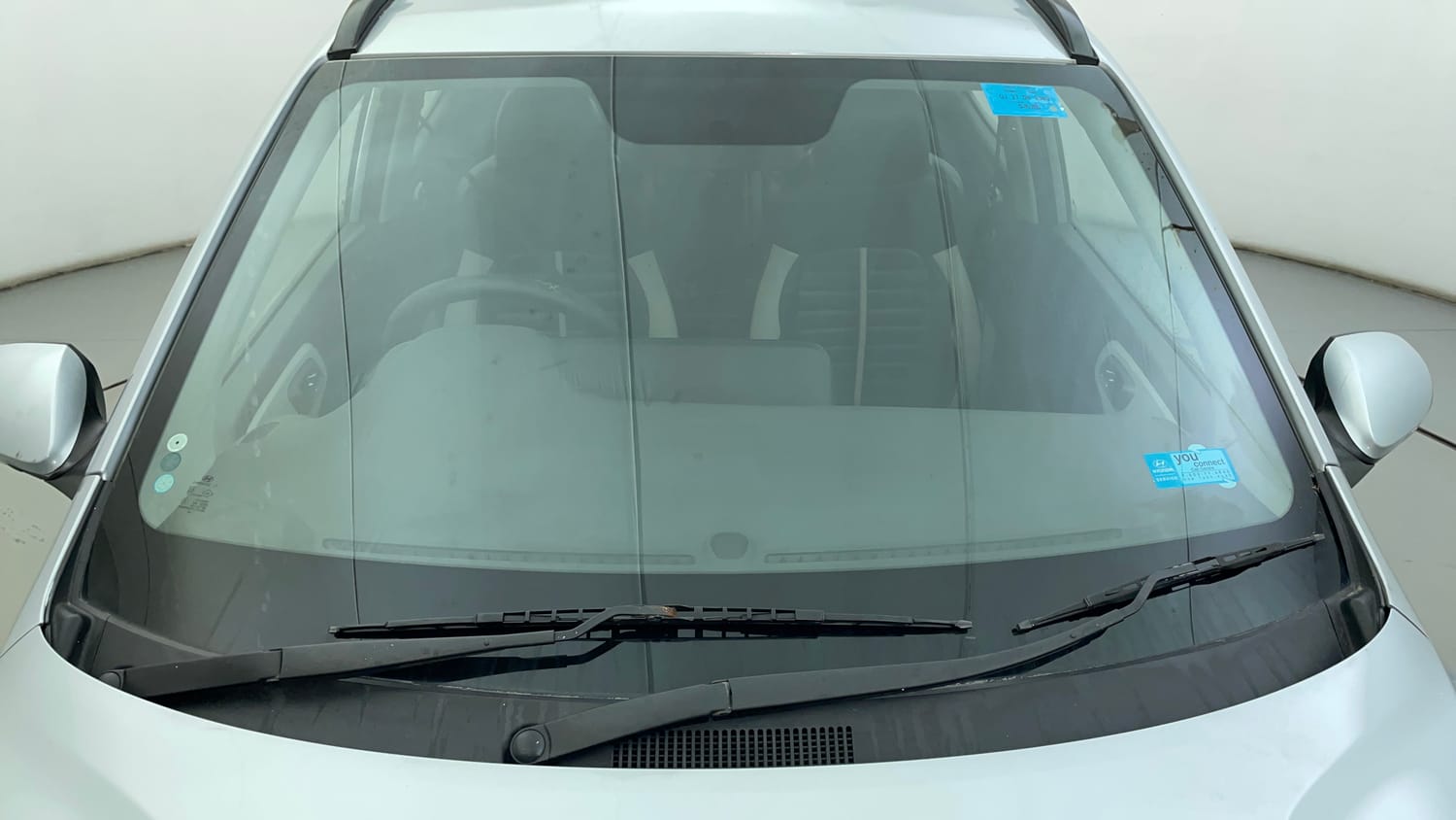Used 2020 Hyundai Grand i10 Nios Sportz AMT 1.2 Kappa VTVT Petrol Automatic exterior FRONT WINDSHIELD VIEW