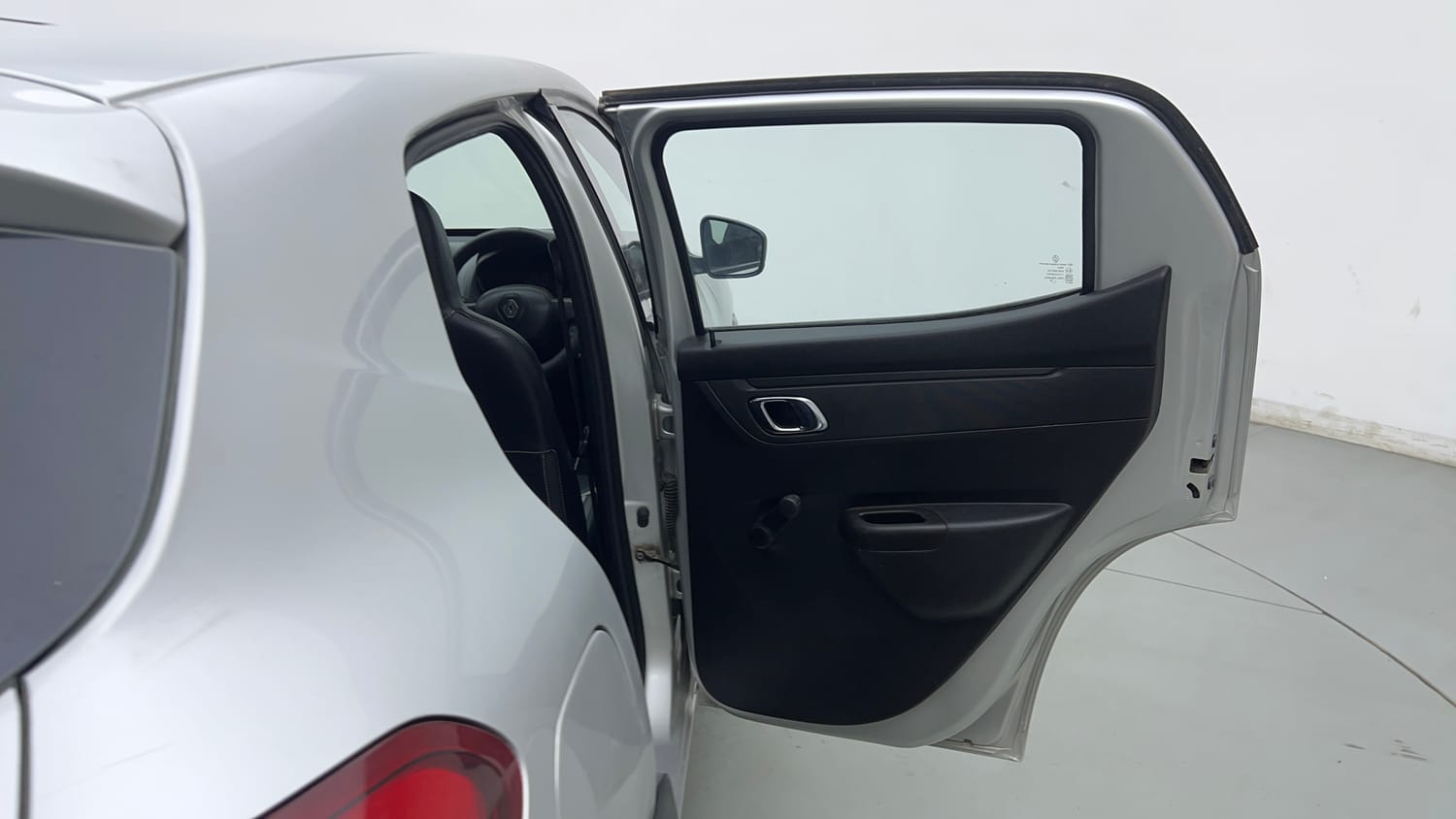 Used 2020 Renault Kwid 1.0 RXT AMT Opt Petrol Automatic interior RIGHT REAR DOOR OPEN VIEW