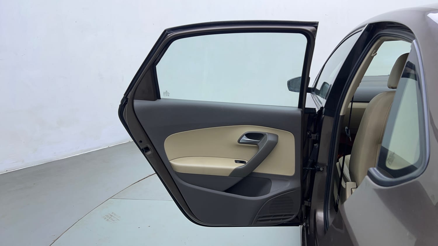 Used 2016 Volkswagen Vento Highline Petrol AT Petrol Automatic interior LEFT REAR DOOR OPEN VIEW