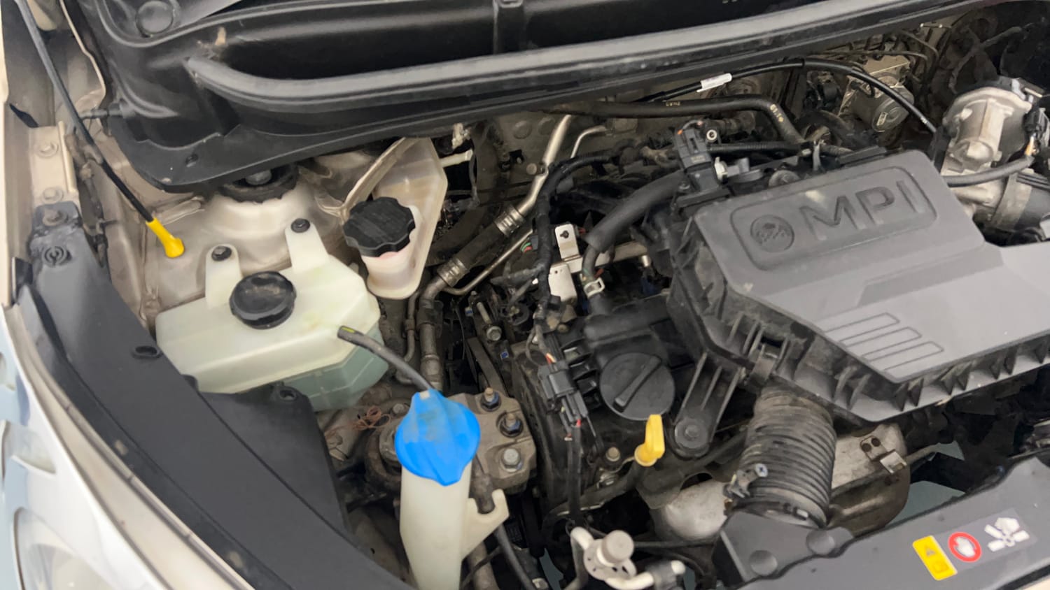 Used 2018 Hyundai Santro Asta Petrol Manual engine ENGINE RIGHT SIDE VIEW