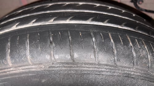 Used 2019 Tata Tiago Revotron XZA Plus Petrol Automatic tyres RIGHT REAR TYRE TREAD VIEW