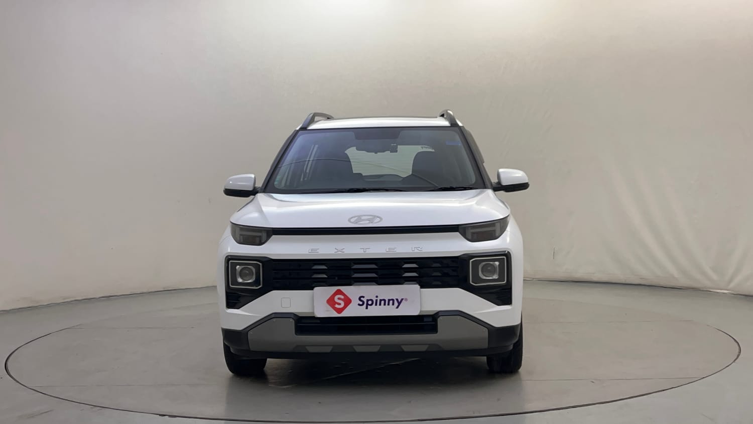 Used 2025 Hyundai Exter SX (O) Connect 1.2 AMT Petrol Automatic exterior FRONT VIEW