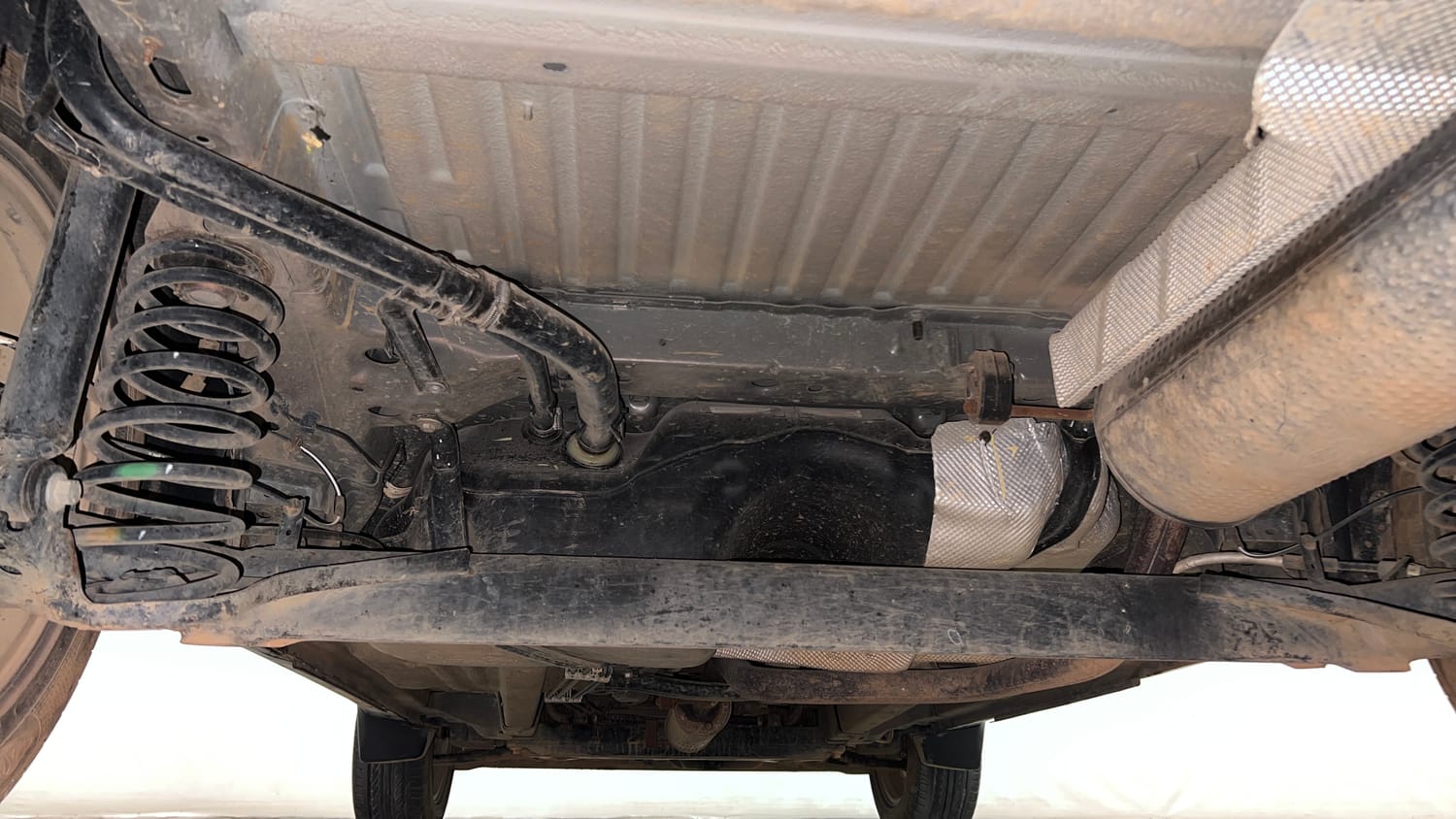Used 2018 Ford EcoSport Titanium 1.5L Ti-VCT Petrol Manual extra REAR UNDERBODY VIEW (TAKEN FROM REAR)