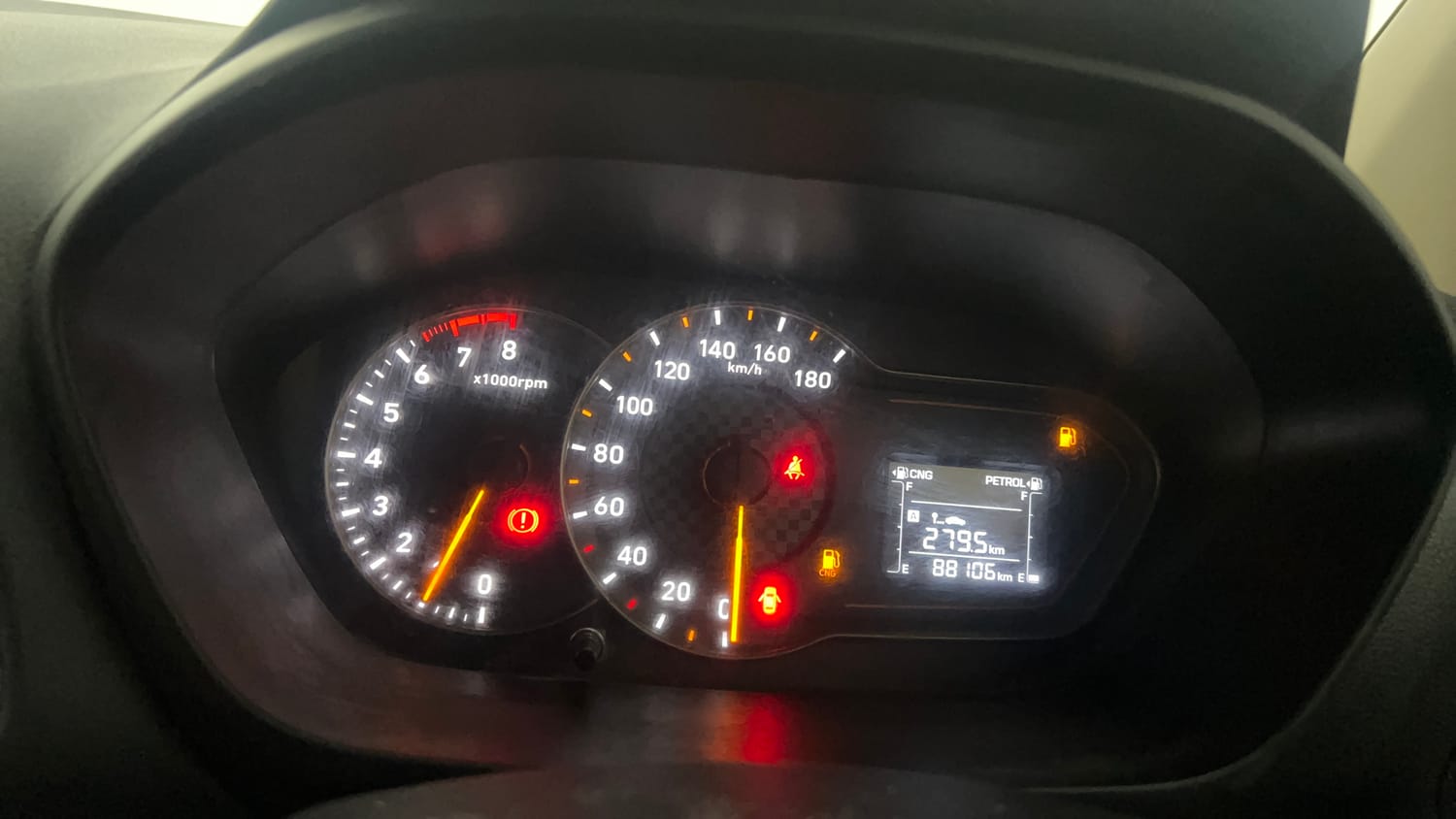 Used 2022 hyundai Santro Sportz Executive CNG Cng Manual interior CLUSTERMETER VIEW